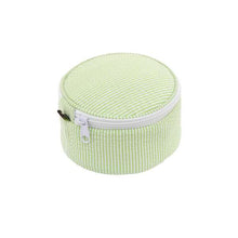 Load image into Gallery viewer, Seersucker Button Bag