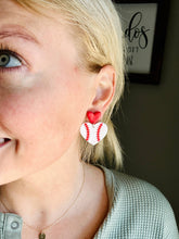 Load image into Gallery viewer, Ball Heart Dangles