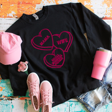 Load image into Gallery viewer, Three Hearts Embroidered