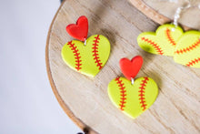 Load image into Gallery viewer, Ball Heart Dangles