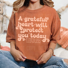 Load image into Gallery viewer, Grateful Heart Graphic Tee 🤎✨