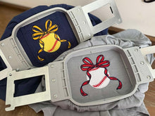 Load image into Gallery viewer, Custom Ball Bow Embroidery