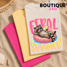 Load image into Gallery viewer, 🦝 Feral Summer Graphic Tee 🦝