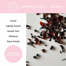 Load image into Gallery viewer, Hibiscus Rose Herbal Mini Tube