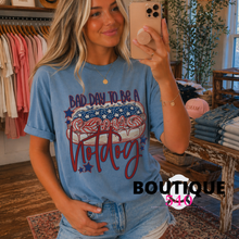 Load image into Gallery viewer, Bad Day to Be a Hot Dog Tee 🌭🇺🇸
