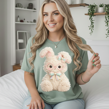 Load image into Gallery viewer, Pastel Bunny Graphic Tee 🐰🌸