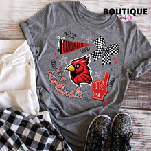 Load image into Gallery viewer, Go Cardinals Graphic Tee