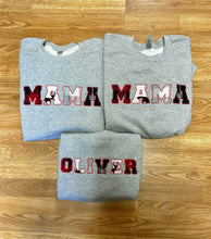 Load image into Gallery viewer, Mama Onesie Embroidery Applique Shirt