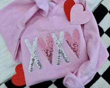 Load image into Gallery viewer, XOXO 💘 Sequin Valentine's Day Shirt