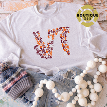 Load image into Gallery viewer, VT Floral Embroidered Crewneck