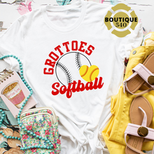 Load image into Gallery viewer, Grottoes Baseball/Softball