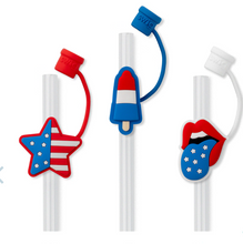Load image into Gallery viewer, All American Straw Topper Set