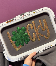 Load image into Gallery viewer, Lucky Sequin Appliqué Crewneck / Tee