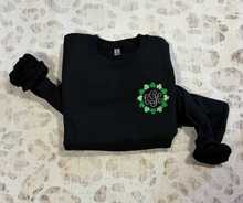 Load image into Gallery viewer, Shamrock Monogram Frame Embroidered