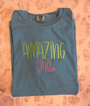 Load image into Gallery viewer, Amazing Grace Embroidered Tee