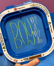 Load image into Gallery viewer, Boy/Girl Mama Embroidered Comfort Colors Tee