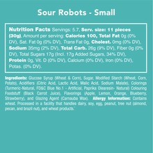 Load image into Gallery viewer, Sour Robot Gummies
