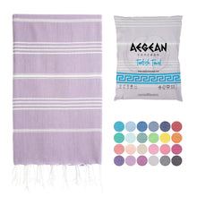 Load image into Gallery viewer, Beach Towel, Oversized, Quick-Dry: Grey Blue