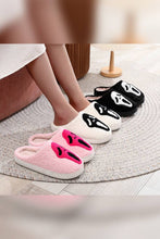 Load image into Gallery viewer, Halloween Ghost Fleece Slipper ZK1955: Black / 9.5
