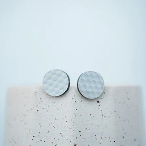 White Acrylic Golf Ball Studs