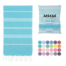 Load image into Gallery viewer, Beach Towel, Oversized, Quick-Dry: Grey Blue
