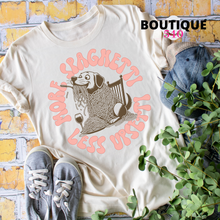 Load image into Gallery viewer, 🐾 More Spaghetti, Less Upsetti Tee 🐾
