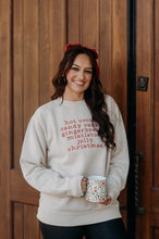 Load image into Gallery viewer, Christmas Favorite Words Crewneck
