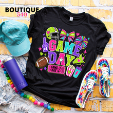 Load image into Gallery viewer, 🏈🎉 Game Day Vibes Graphic Tee 🎉🏈
