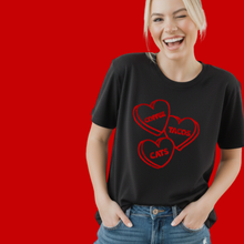 Load image into Gallery viewer, Three Hearts Embroidered
