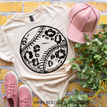 Load image into Gallery viewer, Leopard Baseball Tee
