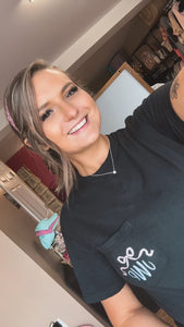 Bow Monogram Tee