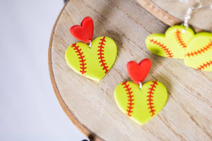 Ball Heart Dangles