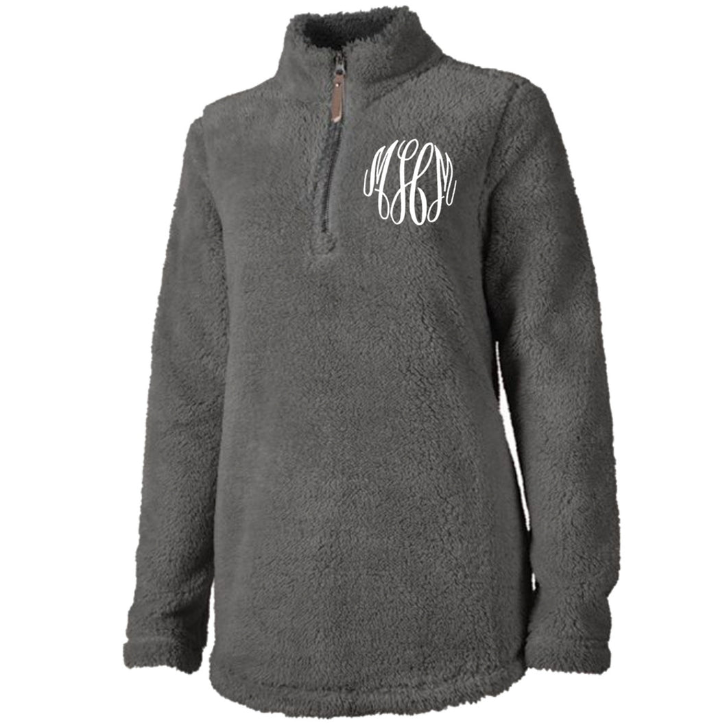 Monogrammed Newport Fleece Pullover