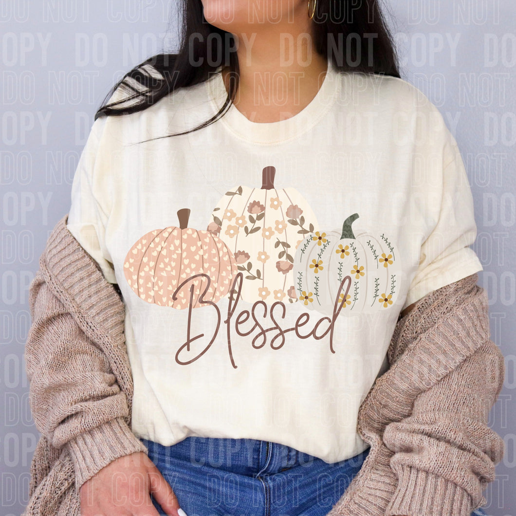 Blessed Pumpkin Graphic Tee 🎃✨