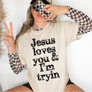 🖤 Jesus Loves You Tee