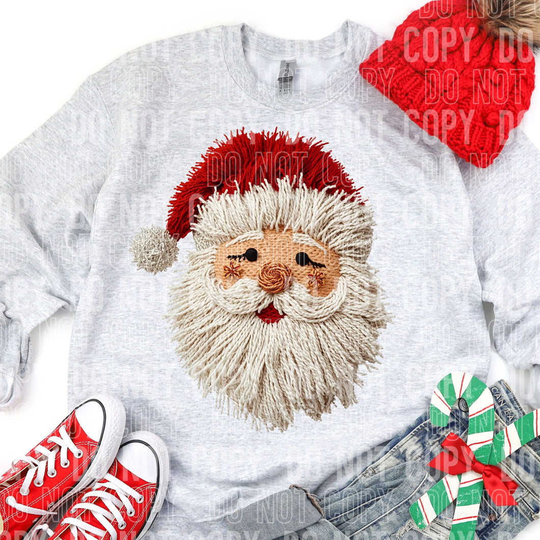 🎅 Chenille Santa Face 🎅