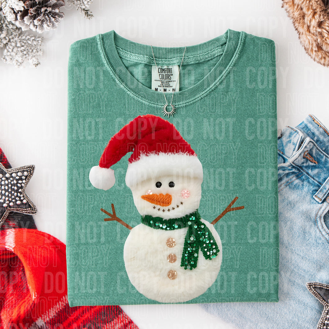 ⛄ Chenille Snowman Tee ⛄