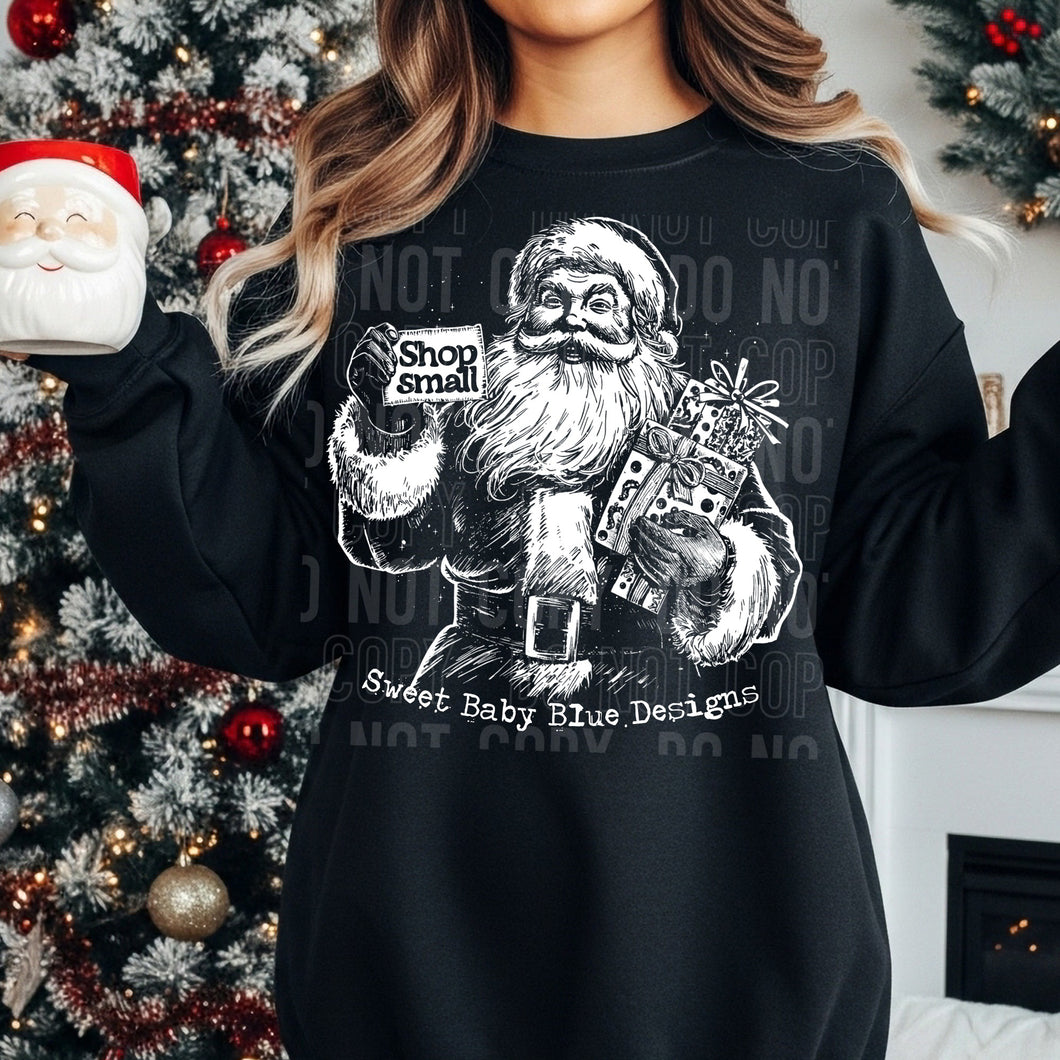 🎅 Shop Small Santa Crewneck