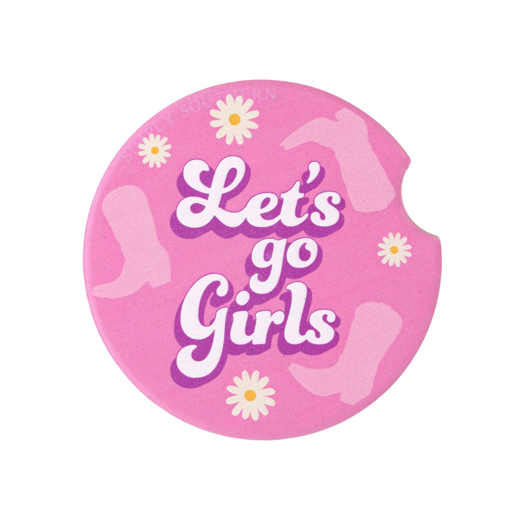 LETS GO GIRLS CAR COASTER