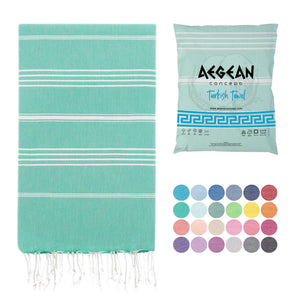 Beach Towel, Oversized, Quick-Dry: Grey Blue