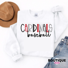 Load image into Gallery viewer, Cardinals Baseball Script Tee
