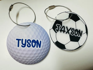 Sports Bag Tags