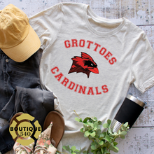 Load image into Gallery viewer, Grottoes Cardinals Classic Logo Tee
