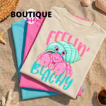 Load image into Gallery viewer, 🦀 Feelin' Beachy Graphic Tee 🦀
