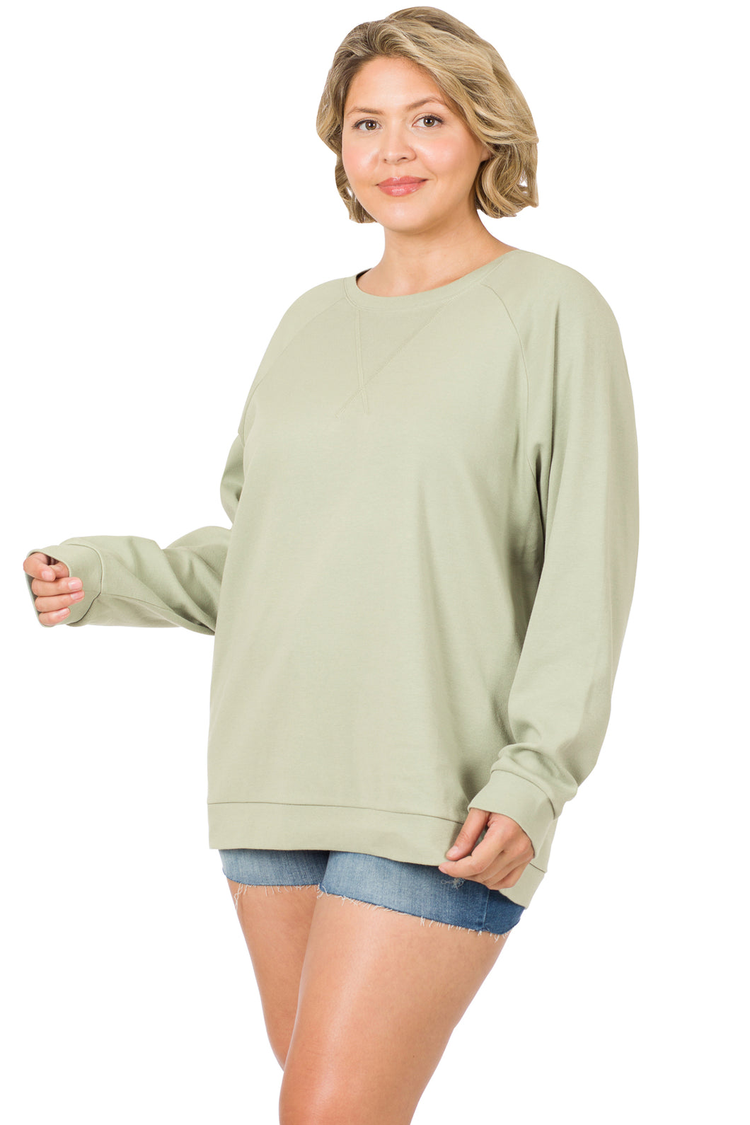 ROUND NECK PULLOVER