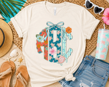 Load image into Gallery viewer, 🌺🐢 Coastal Monogram Tee 🐢🌺
