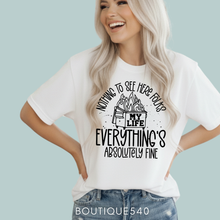 Load image into Gallery viewer, Nothing to See Here Tee
