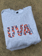 Load image into Gallery viewer, Cavs Floral Embroidered Crewneck
