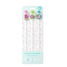 Load image into Gallery viewer, Disco Cowgirl Straw Topper Set
