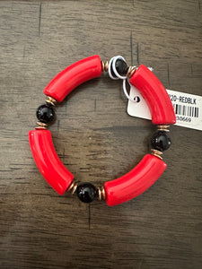 Red and Black Game Bracelet
